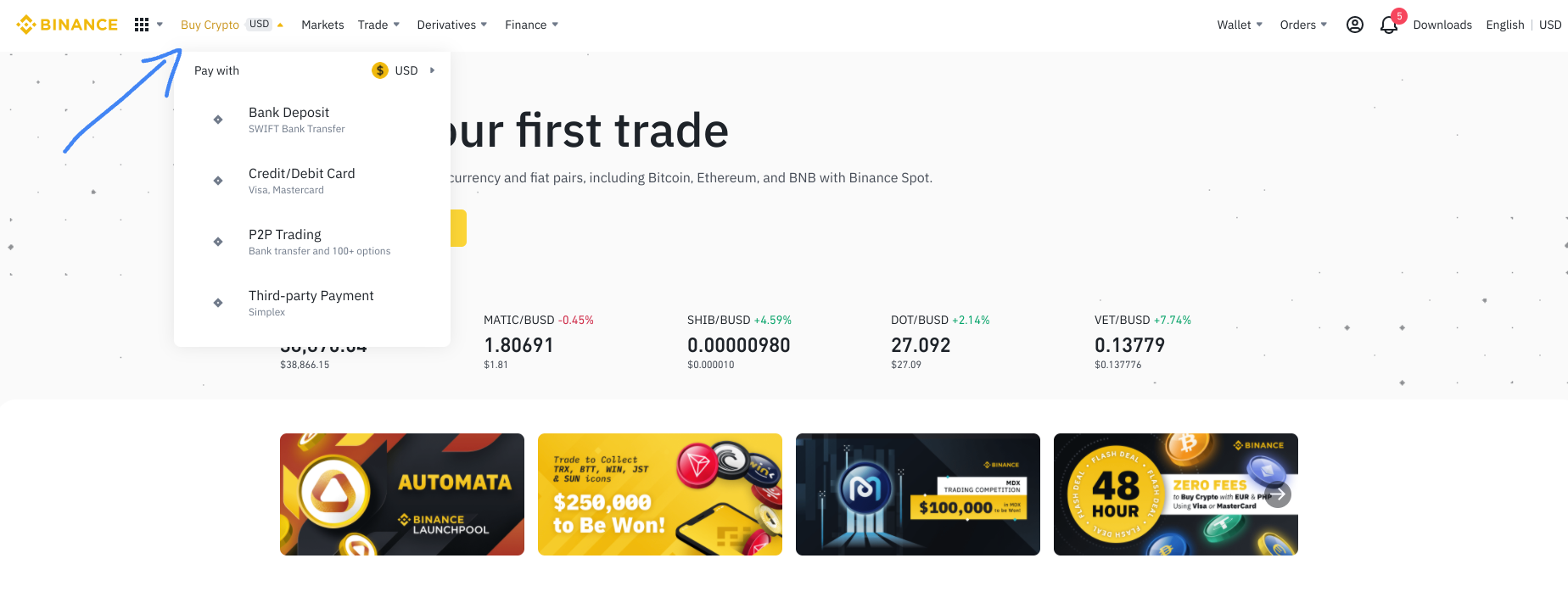 How to Buy Bitcoin on Binance (Updated)