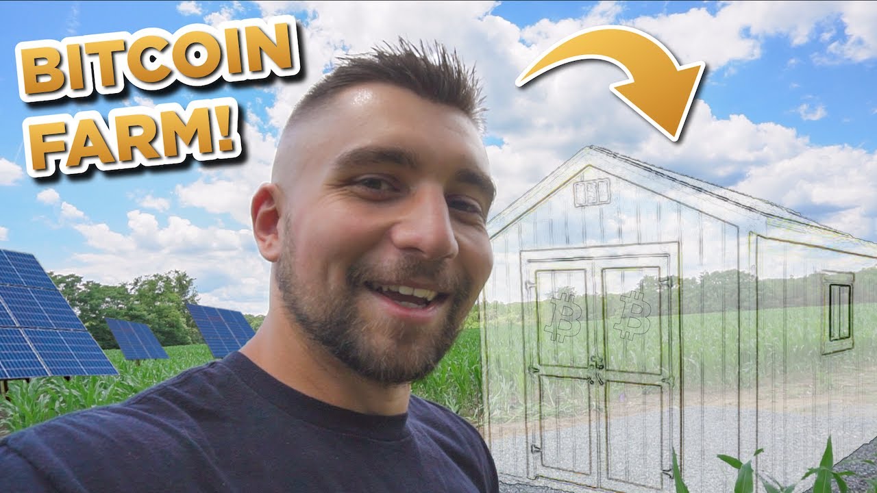 How I’m Building An EPIC Solar Powered Bitcoin Mining Shed!