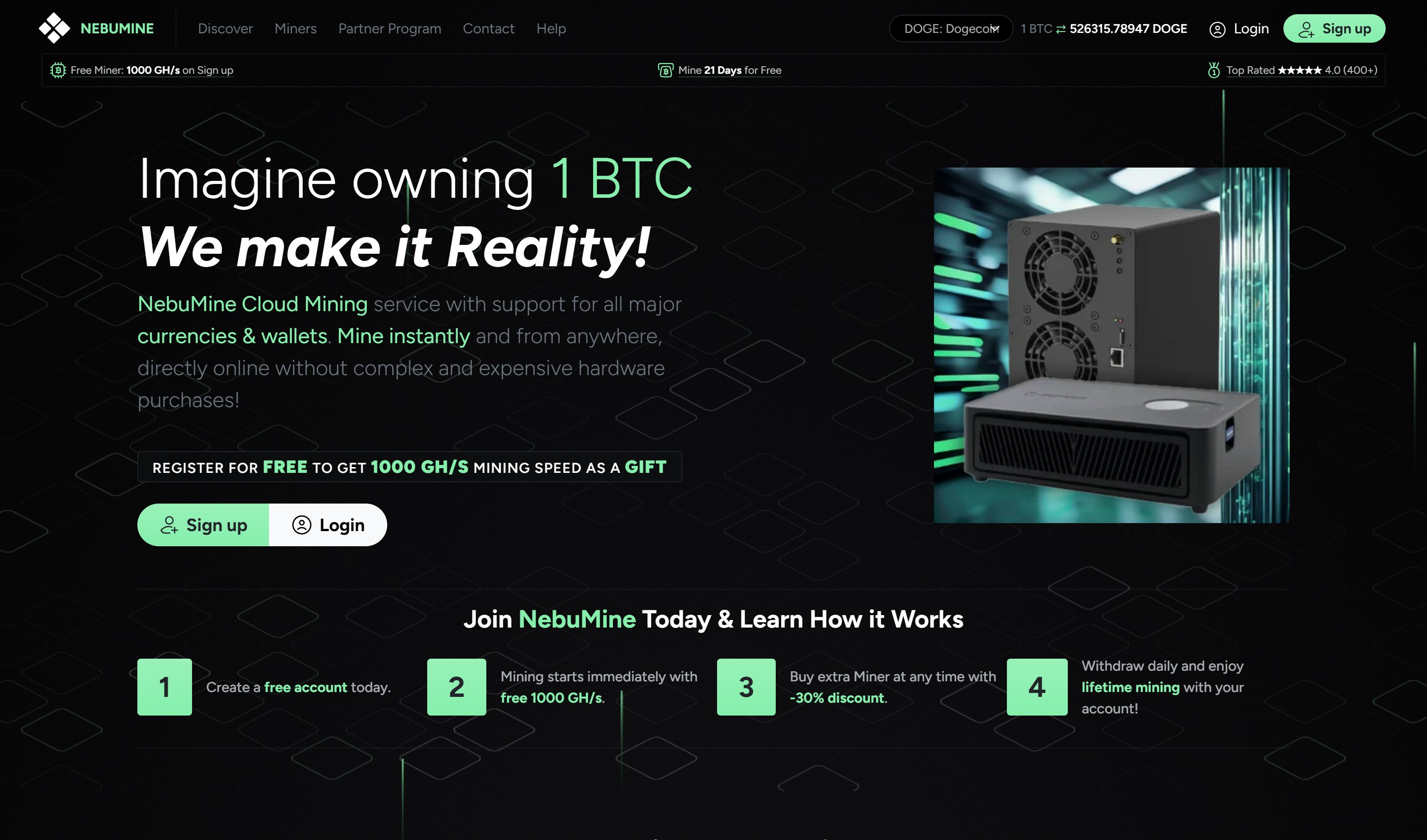 Nebu.to Review: Same NebuMine Scam on a New Domain?