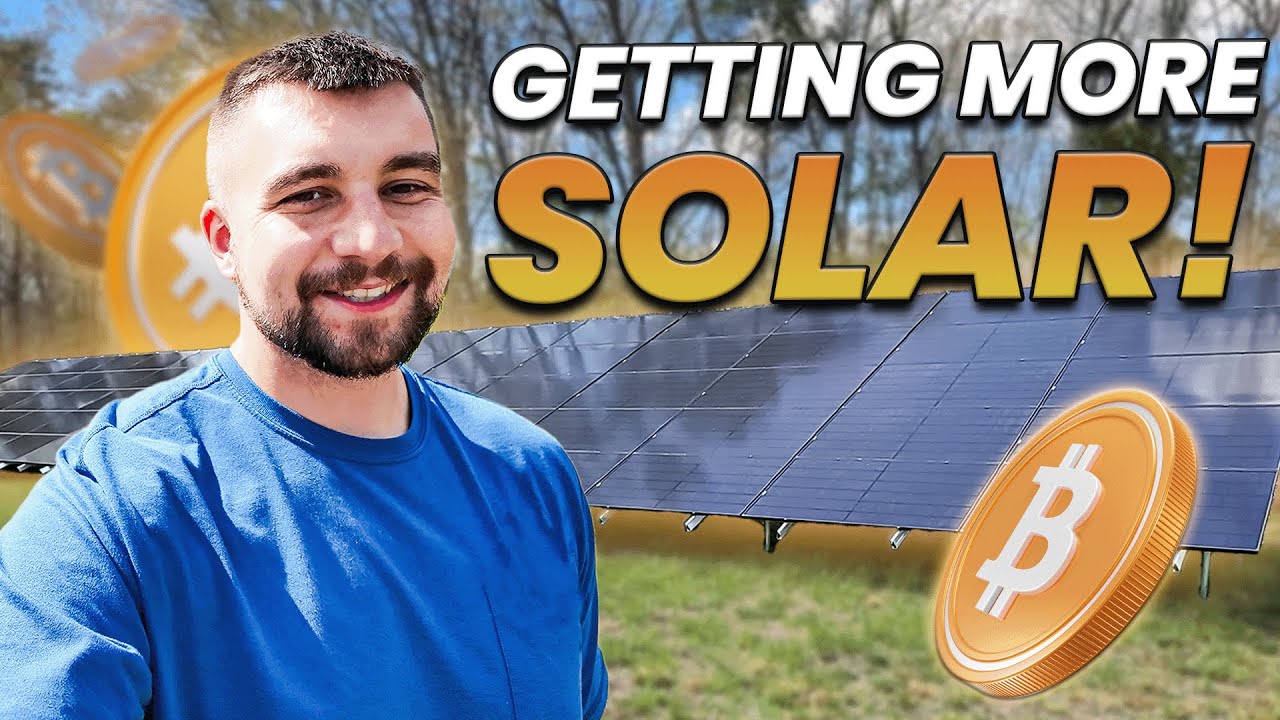 MORE SOLAR – Powering my HOUSE and a Bitcoin Miner! loading=