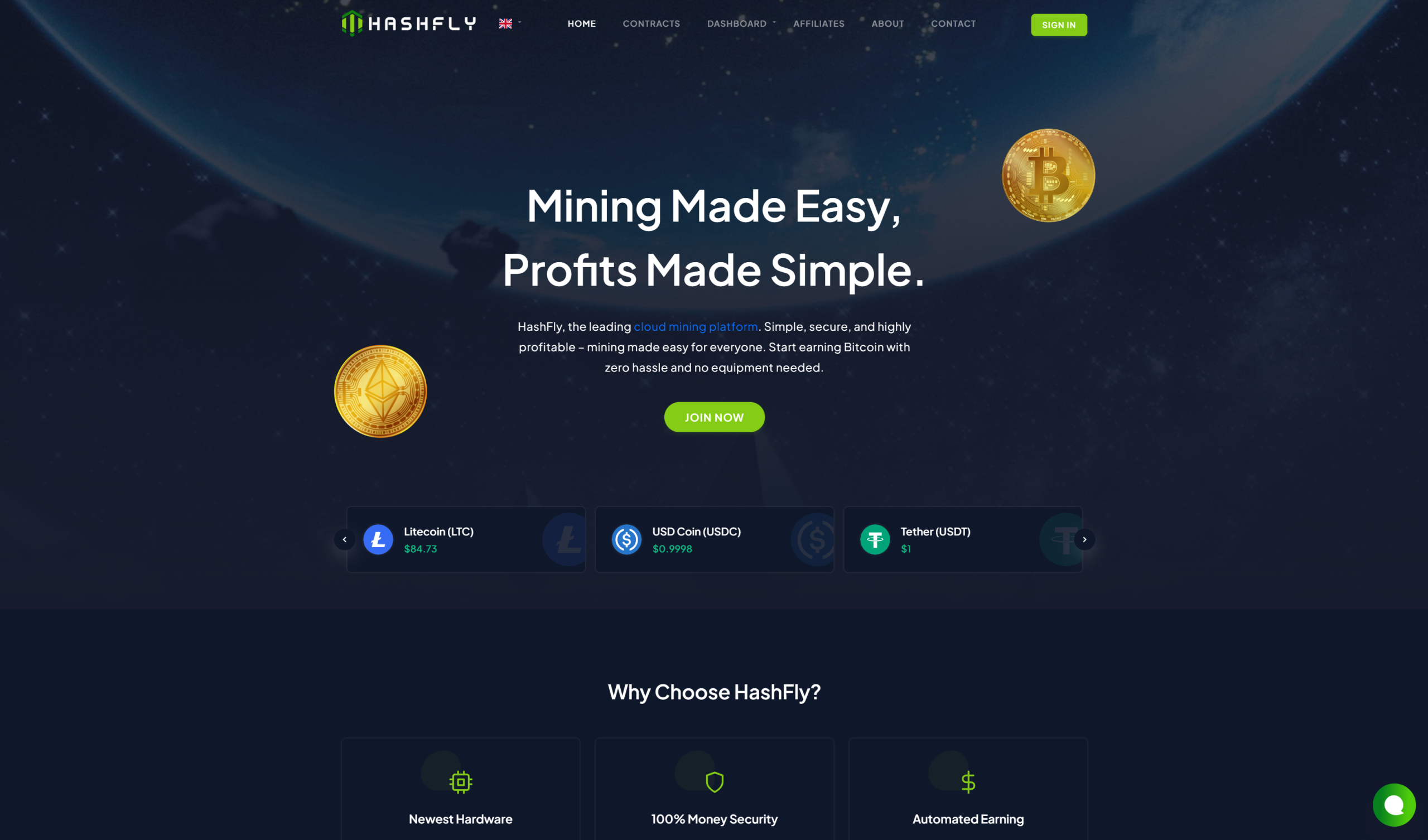 HashFly.com Review: Legit Cloud Mining or Scam?