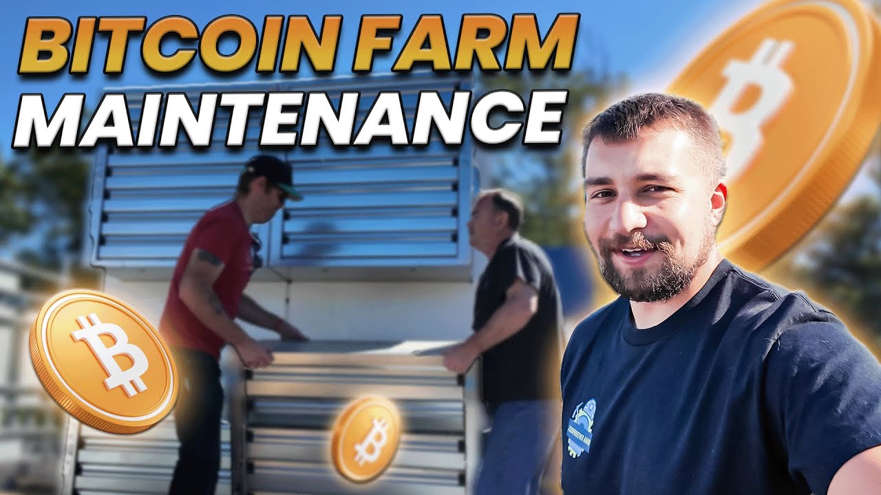Building and Repairing a Bitcoin Mining Farm loading=